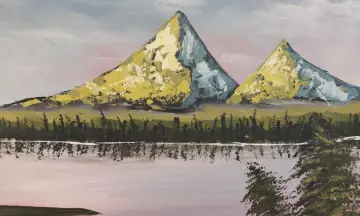 Bob Ross schilderworkshop