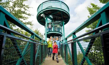 Kinderfeestje bij het Boomkroonpad