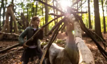 Natuurspeeltafel Wolvengat in Leersum