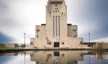 De architectuur van Radio Kootwijk