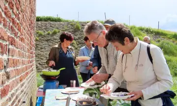 Smakelijke wandeling in Koudekerkse Inlaag