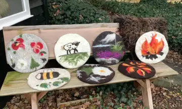 Workshop kussen vilten Dwingelderveld