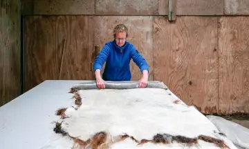 Workshop vachtvilten op De Onlanderij