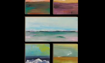 Collage met paletmes