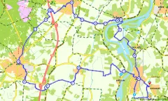 Route in Overijssel