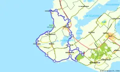 Route in Friesland