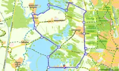 Route in Noord-Holland