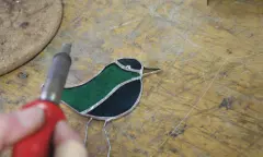 Glasobjecten Kerst Thema