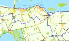 Route in Zeeland