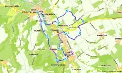 Route in Limburg