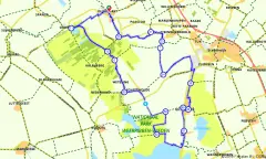 Route in Overijssel