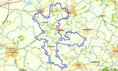 Route in Gelderland