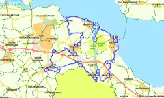 Route in Zeeland