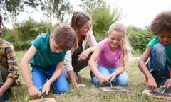 In de natuur