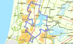 Route in Noord-Holland