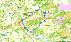 Route in Limburg