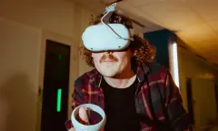 VR Lasergamen