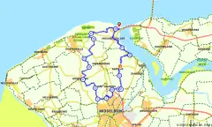 Route in Zeeland