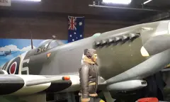 Spitfire in de Spitfire hal