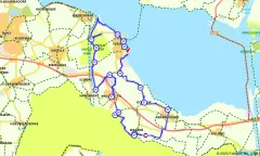 Route in Zeeland