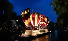 Gondel Vaart Luchtballonnen