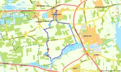 Route in Friesland