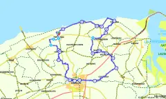 Route in Friesland