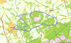 Route in Gelderland