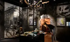 Tentoonstelling in museum
