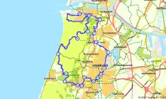 Route in Noord-Holland