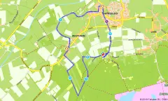 Route in Drenthe