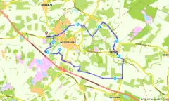 Route in Drenthe