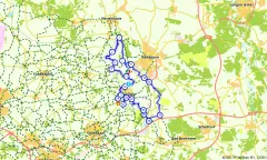 Route in Overijssel