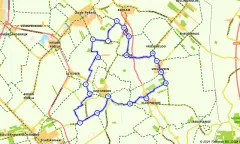 Route in Groningen