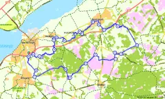 Route in Gelderland