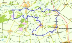 Route in Overijssel