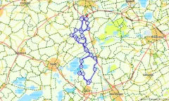 Route in Friesland