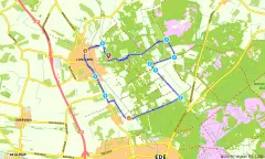 Route in Gelderland