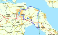 Route in Zeeland