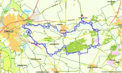 Route in Overijssel