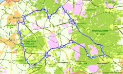 Route in Gelderland