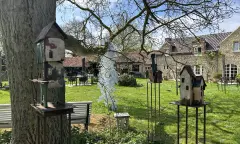 Zicht op tentoonstelling