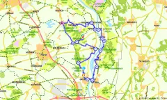 Route in Limburg