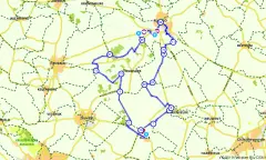 Route in Gelderland