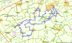 Route in Friesland