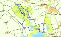 Route in Overijssel