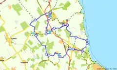 Route Groningen