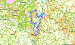 Route in Limburg