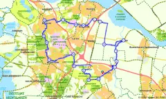 Route in Utrecht