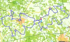 Route in Overijssel